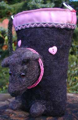 brun hundetaske