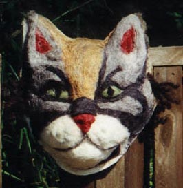 filtet maske af kat